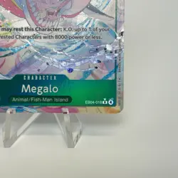 One Piece Card Game MEGALO EB04-018 English Alternate Art Foil OP14 NM - Image 4