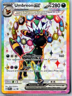 Umbreon ex - 176 Promo SV: Scarlet & Violet Promo Cards SVP 176 NM - Image 1