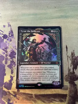 MTG Tyvar the Bellicose March of the Machine: The Aftermath 0098 Foil Mythic - Image 1