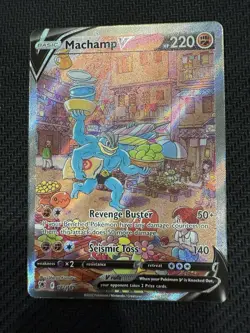 Pokemon Machamp V 172/189 Astral Radiance - Image 1