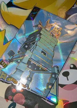 Eevee Stakataka UB NON TCG Pokemon Elf Eif Origin Collection 3.0 - Image 3