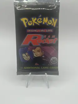 Pokemon Team Rocket 1ST Edition Booster Pack, Factory Sealed, Vintage - Image 1