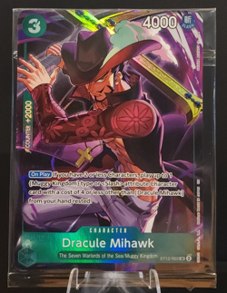 Dracule Mihawk ST12-003 SR (Sealed Promo) - One Piece - Illustration Box Vol.4 - Image 1