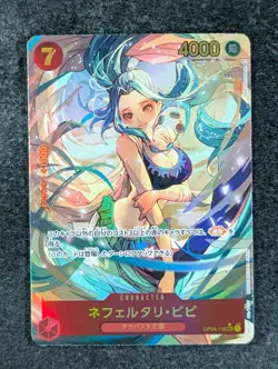 2023 One Piece NEFELTARI VIVI #OP04-118 Kingdoms of Intrigue Borderless SEC JPN - Image 1