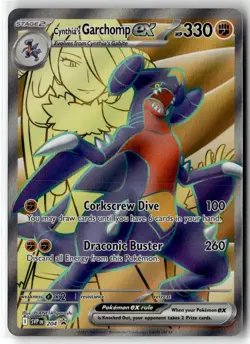 Cynthia's Garchomp ex 204 Sv: Scarlet & Violet Promo Cards Holo - Image 1