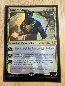 Lord Windgrace (Commander 2018) Oversize Cards Foil - Image 1