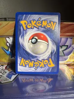 Pokemon Poliwrath 90 HP Holo Rare Base Set 13/102 English Card - Image 2
