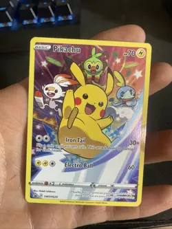 Pikachu SWSH020 SWSH: Sword & Shield Promo Cards Holo - Image 1