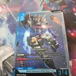 Gundam RX-78– Beta Trial Version Gundam Card Game - ST01-001 - LEGENDARY English - Image 1