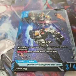 Gundam RX-78– Beta Trial Version Gundam Card Game - ST01-001 - LEGENDARY English - Image 2