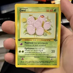 Pokemon Exeggcute Jungle 52/64 Common Basic 50 HP Unlimited Regular Card - Image 1