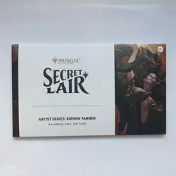 Magic the Gathering Secret Lair: Kieran Yanner Rainbow Foil Sealed Brand New MTG - Image 1