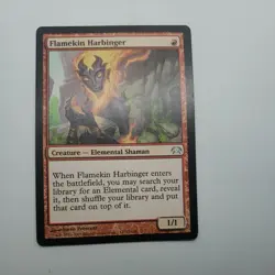 Flamekin Harbinger x1 - Planechase - MTG - Near Mint to Light Play (Copy 1) - Image 3