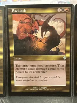 4x Backlash LP Light Play Invasion MTG Magic - Image 3