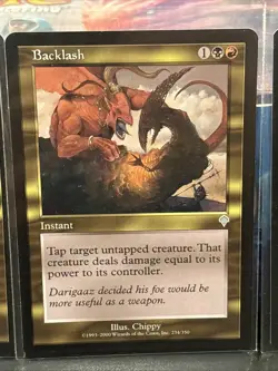 4x Backlash LP Light Play Invasion MTG Magic - Image 4