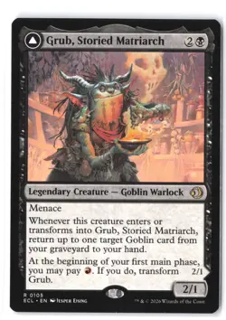 Grub, Storied Matriarch 105 NM Normal Lorwyn Eclipsed MTG - Image 1