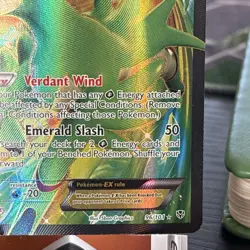 Pokemon TCG - BW Plasma Blast Virizion EX Full Art Ultra Rare 96/101 - LP - Image 2