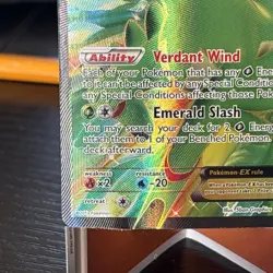 Pokemon TCG - BW Plasma Blast Virizion EX Full Art Ultra Rare 96/101 - LP - Image 3