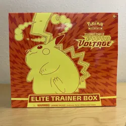 Pokemon Sword & Shield Vivid Voltage Elite Trainer Box ETB New Sealed (VV3) - Image 1