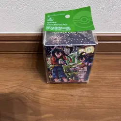 Pokemon Center Original TCG Flip deck case Carmine & Kieran Poltchageist Skwovet - Image 5