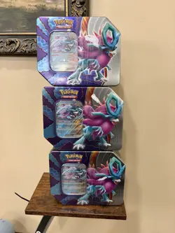 Pokemon TCG Paradox Clash Tin Walking Wake – Factory Sealed - Image 3