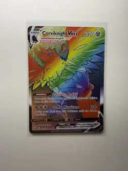 Pokemon Battle Styles - Corviknight VMAX 171/163 Rainbow Secret Rare - Image 1