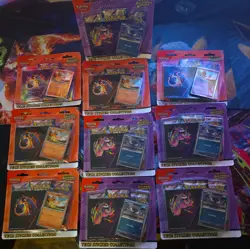 Lot of 10 - Pokemon Ascended Heroes Tech Sticker Collection - NEW Factory Sealed - Image 1