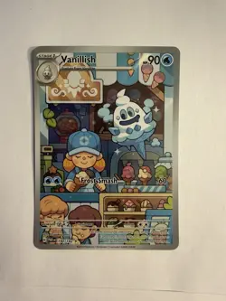 Vanillish Pokemon TCG Paradox Rift Illustration 190/182 - Image 1