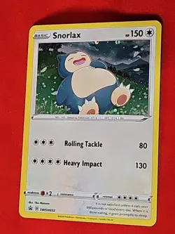 Snorlax Holo Black Star Promo 2020 Pokemon SWSH032 - Image 3