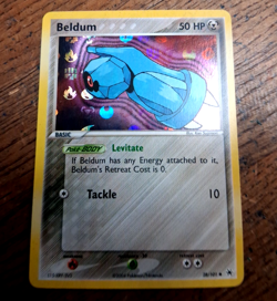 Pokemon Beldum Hidden Legends 28/101 Reverse Holo NMint Fast Ship - Image 1