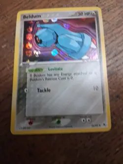 Pokemon Beldum Hidden Legends 28/101 Reverse Holo NMint Fast Ship - Image 2