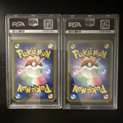 2018 Pokemon Wooper Quagsire Ultra Shiny GX PSA 10 Sequential Set - Image 2