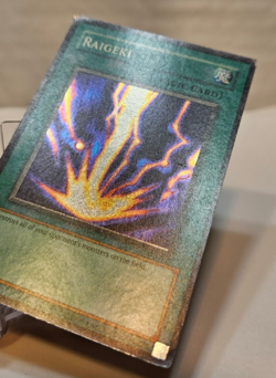 Raigeki (MAGIC) LOB-053 Super Rare Unlimited Yugioh 1017 - Image 2