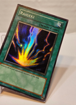 Raigeki (MAGIC) LOB-053 Super Rare Unlimited Yugioh 1017 - Image 3
