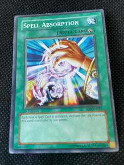 Spell Absorption - SD6-EN027 - Common - 1st Edition - LP - YuGiOh! - Image 1