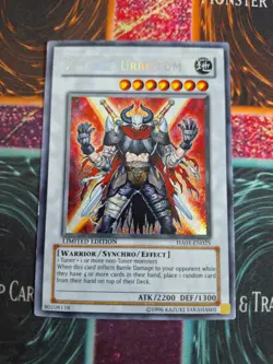 Yu-Gi-Oh! X-Saber Urbellum HA01-EN025 Secret Rare Limited Near Mint - Image 1