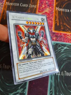 Yu-Gi-Oh! X-Saber Urbellum HA01-EN025 Secret Rare Limited Near Mint - Image 2
