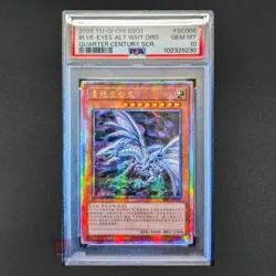YUGIOH! Blue Eyes Alternative White Dragon PSA 10 💎 BB01-SC006 Chinese QCR - Image 1