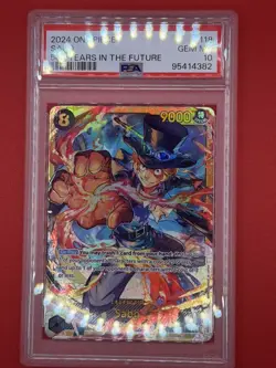 PSA 10 ONE PIECE #118 SABO 2024 500 YEARS IN THE FUTURE OP07-118 ENGLISH - Image 1