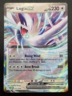 Lugia ex Classic Collection Trading Card Game Classic 017/034 NM - Image 1