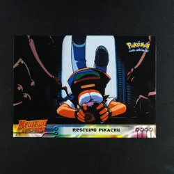 Rescuing Pikachu 30 - Topps Series - Pokemon Card - Image 1