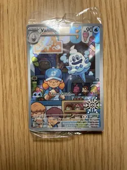 Sealed Vanillish 190/182 by Pokemon TCG Snowflake Stamp Holo Rare Card - Image 1