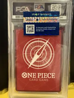 PSA 10 Monkey D Luffy EB02-010 L Dodgers One Piece Night Promo Card English 2025 - Image 2