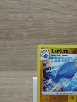 Lanturn 052/195 Reverse Holo Silver Tempest Pokemon Card - Image 2