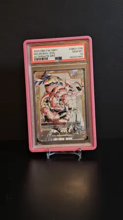 Bandai 2025 DBS Majin Buu: Evil Alternate Art SB01-036 PSA 10 Battle Card - Image 4