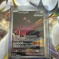 Pokemon TCG Iron Jugulis Paradox Rift Holo Card 216/182 Mint Condition - Image 1