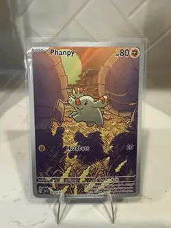 Pokemon TCG Phanpy Card Surging Sparks 205/191 - Image 1