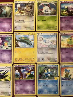Pokemon Card Lot 48 Cards – Mixed Sets, Commons & Uncommons – Vintage to Modern - Image 5
