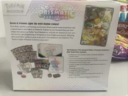 Pokemon Scarlet and Violet Prismatic Evolutions Elite Trainer Box (BOTH BOXES) - Image 3