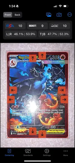 Pokemon Mega Charizard X EX Foil Stage 2 Card PFL EN 125/094 Chase card - Image 3